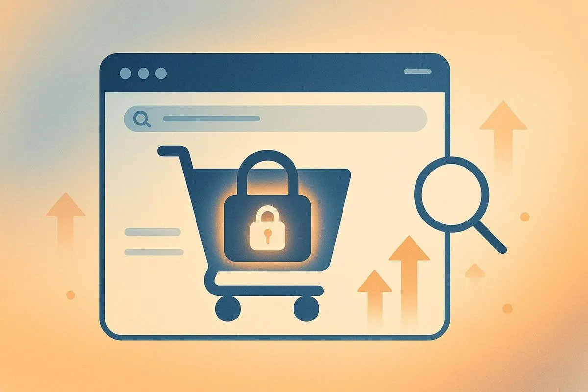 Secure shopping interface